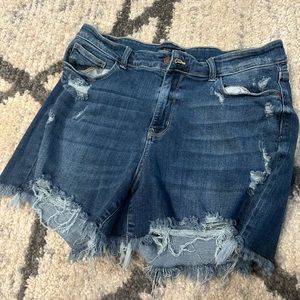 Judy blue distressed shorts